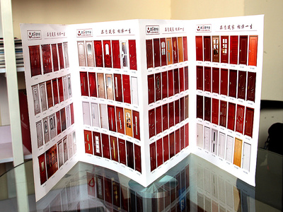 木門(mén)折頁(yè)設(shè)計(jì)|平面|宣傳品|易品設(shè)計(jì)印刷 