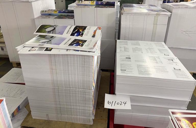 畫冊(cè)單張說明書印刷